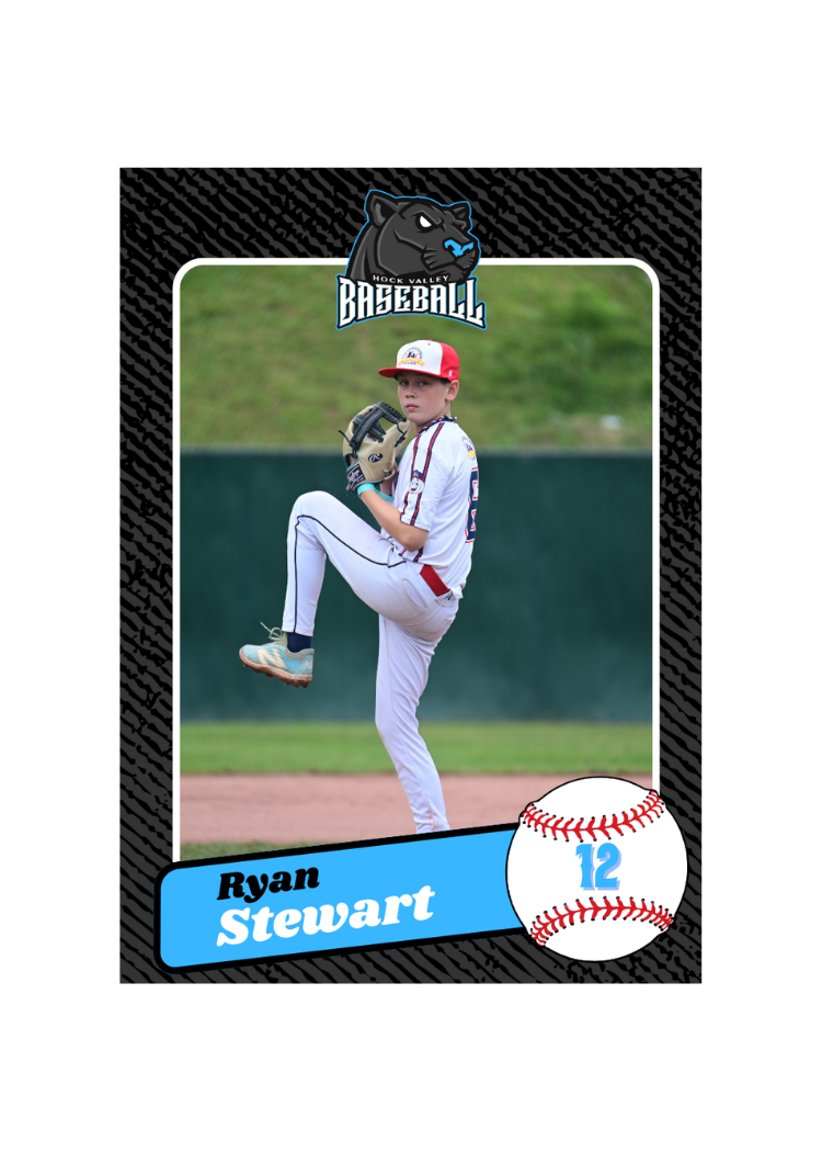 Collection of Baseball Card Template #14 in a gallery layout
